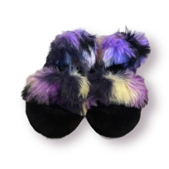 UGG Womens Oh Yeah Tie Dye Slide Slip On Sling Back Magnolia Purple Size 8 - Picture 3 of 8